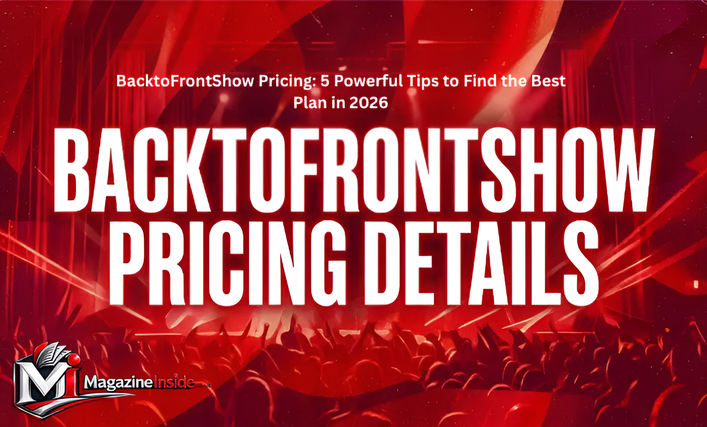 backtofrontshow pricing